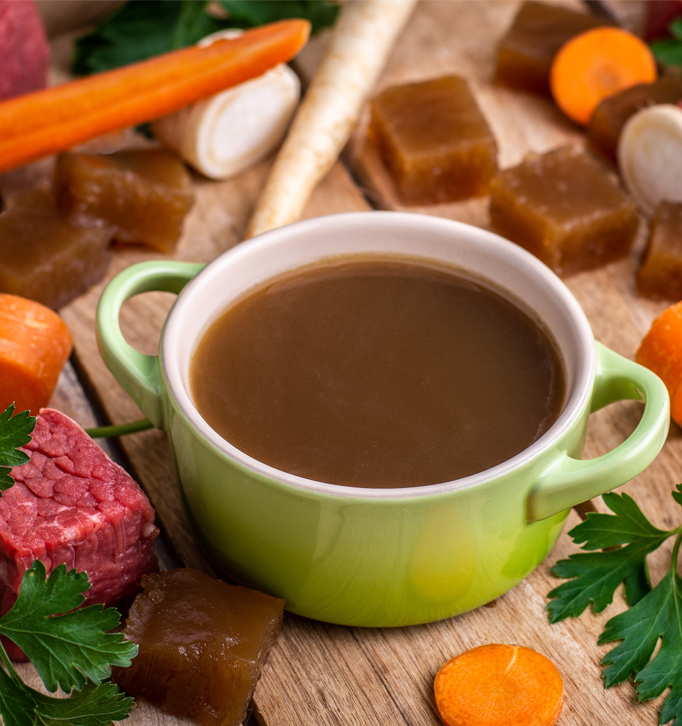 <br />D-BARF broths