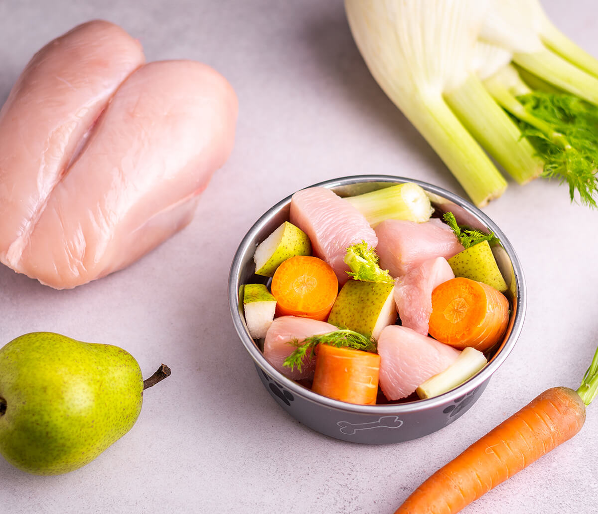 Round Chicken Bowl A 150 g