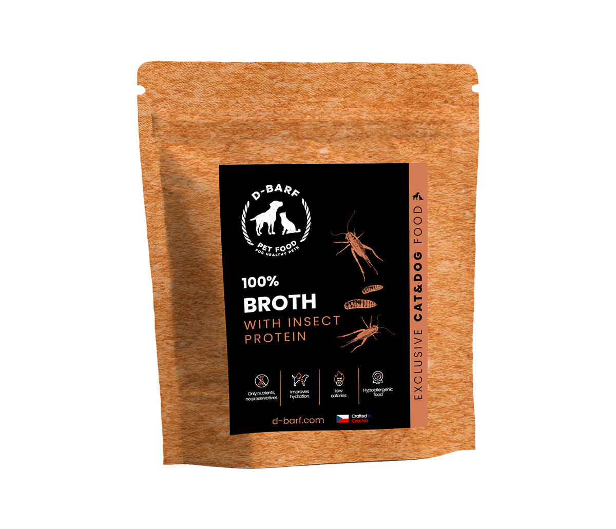 

D-BARF-Brühe mit Insektenprotein 200 g