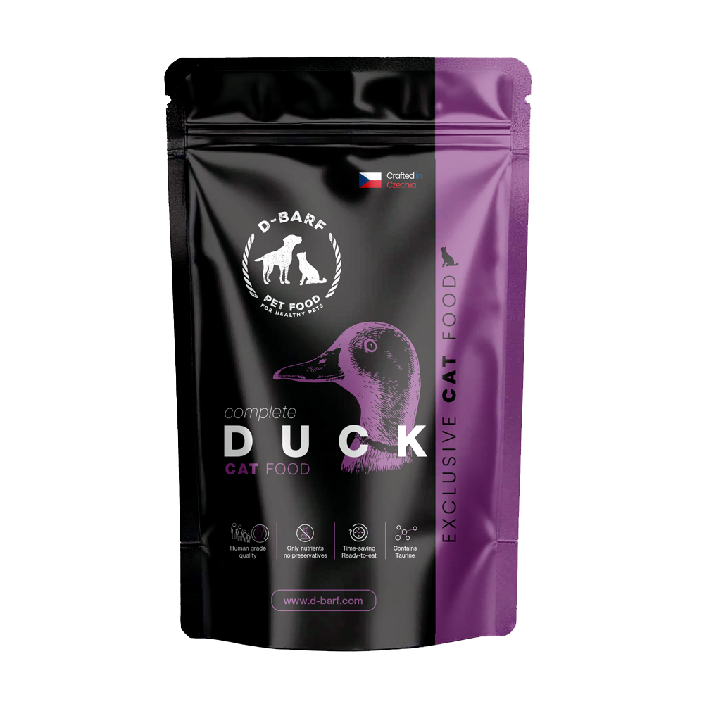 D-BARF kočičí<br>kachní kompletka 85g